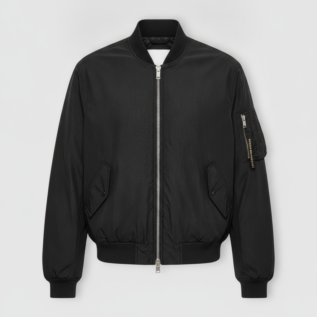 Veste Bomber — Noir